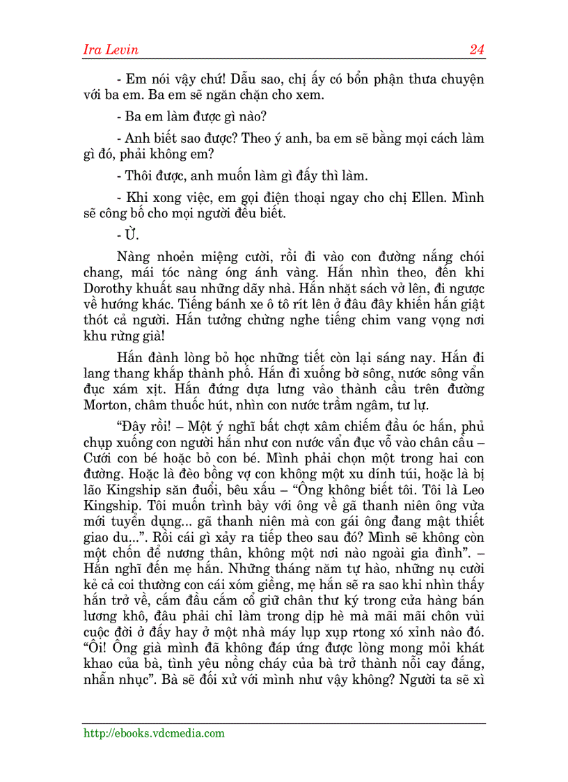 image for page Ebook Nụ hôn của tử thần