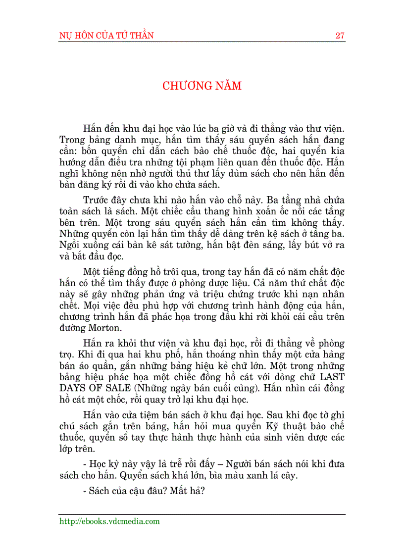 image for page Ebook Nụ hôn của tử thần