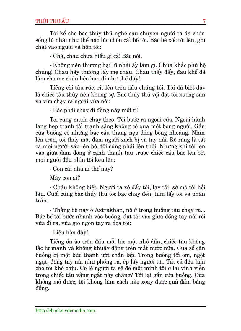 image for page Ebook Thời thơ ấu