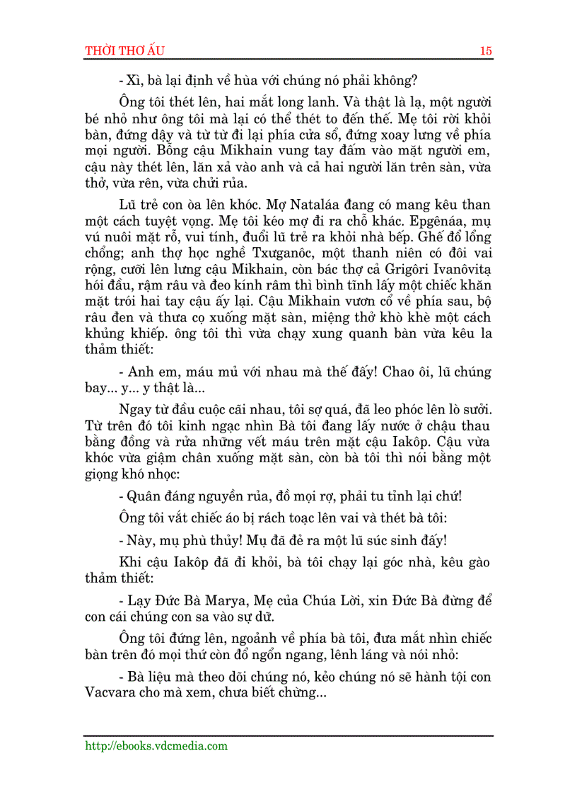 image for page Ebook Thời thơ ấu