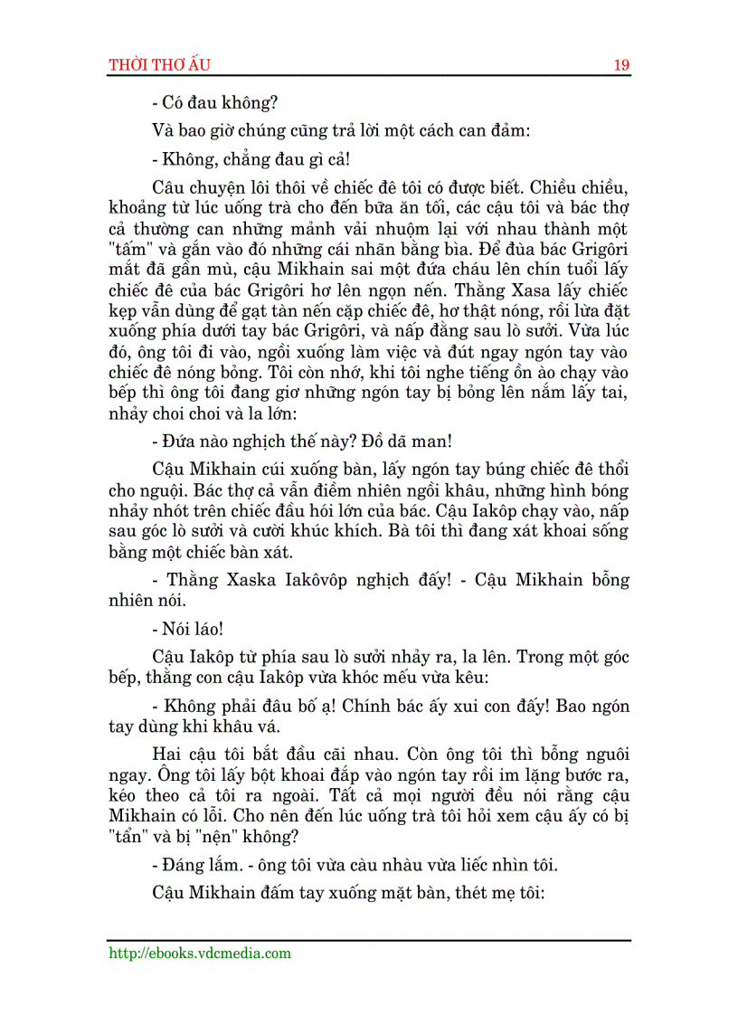 image for page Ebook Thời thơ ấu