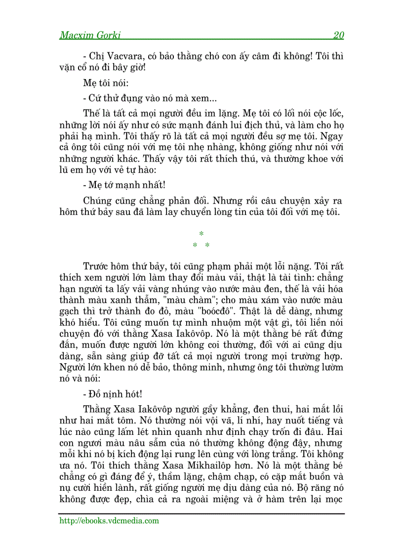 image for page Ebook Thời thơ ấu