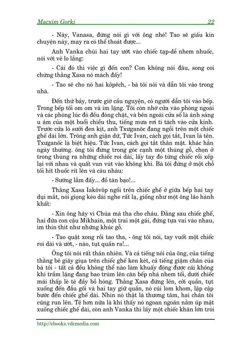 image for page Ebook Thời thơ ấu