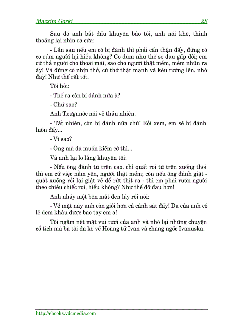 image for page Ebook Thời thơ ấu