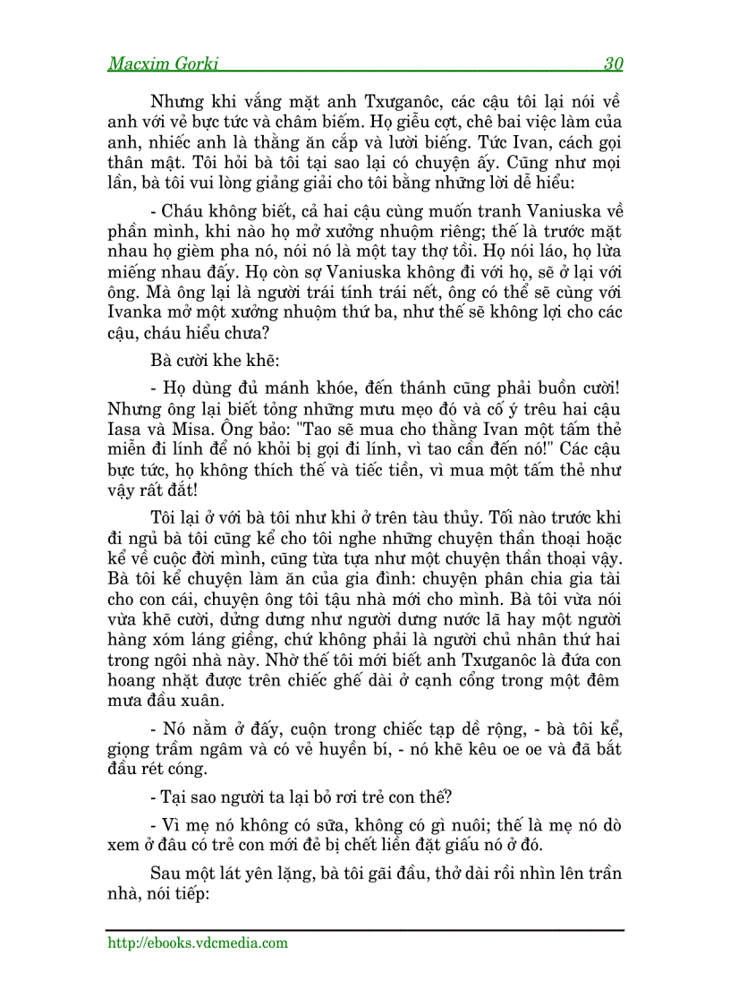 image for page Ebook Thời thơ ấu