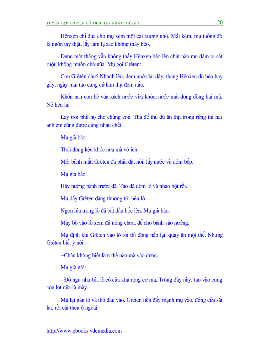 image for page Ebook Truyện cổ tích hay nhất thế giới