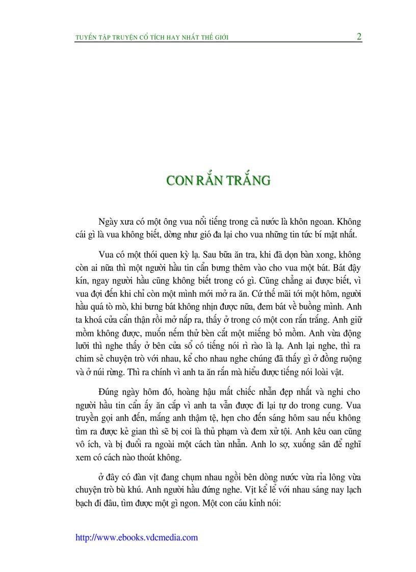 image for page Ebook Truyện cổ tích hay nhất thế giới 2