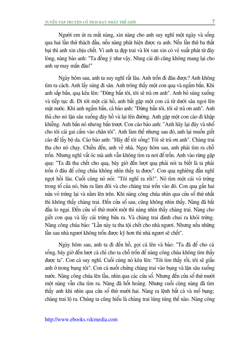 image for page Ebook Truyện cổ tích hay nhất thế giới 2