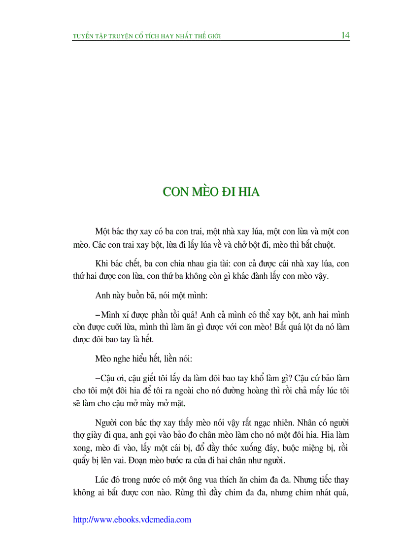 image for page Ebook Truyện cổ tích hay nhất thế giới 2