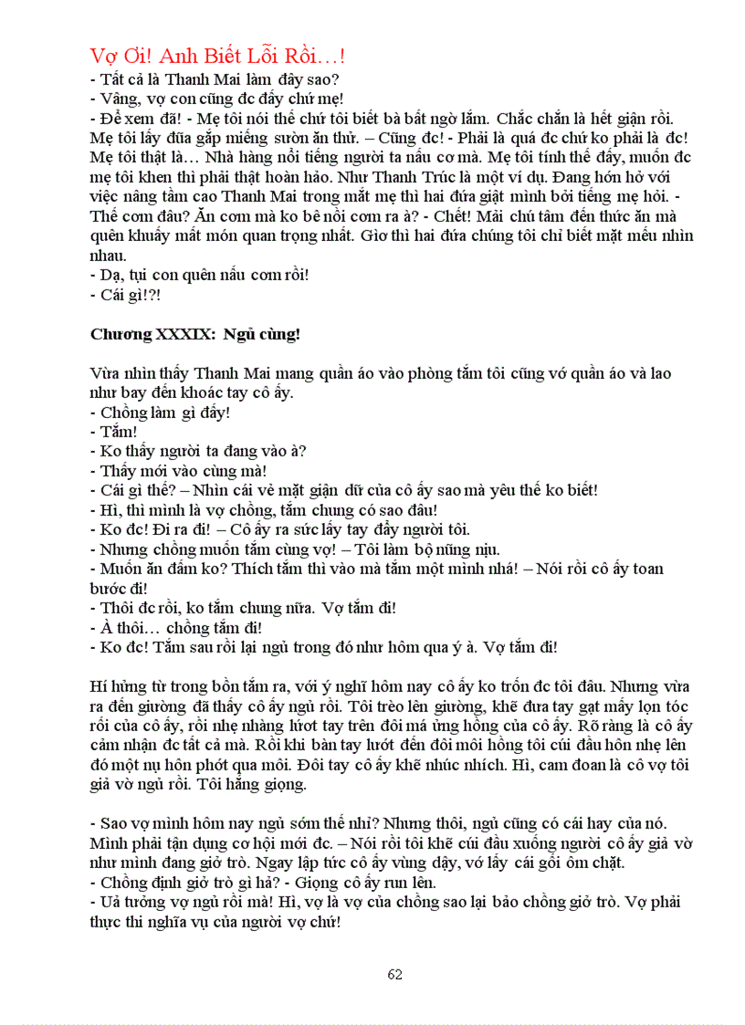 image for page Vợ ơi Anh biết lỗi rồi