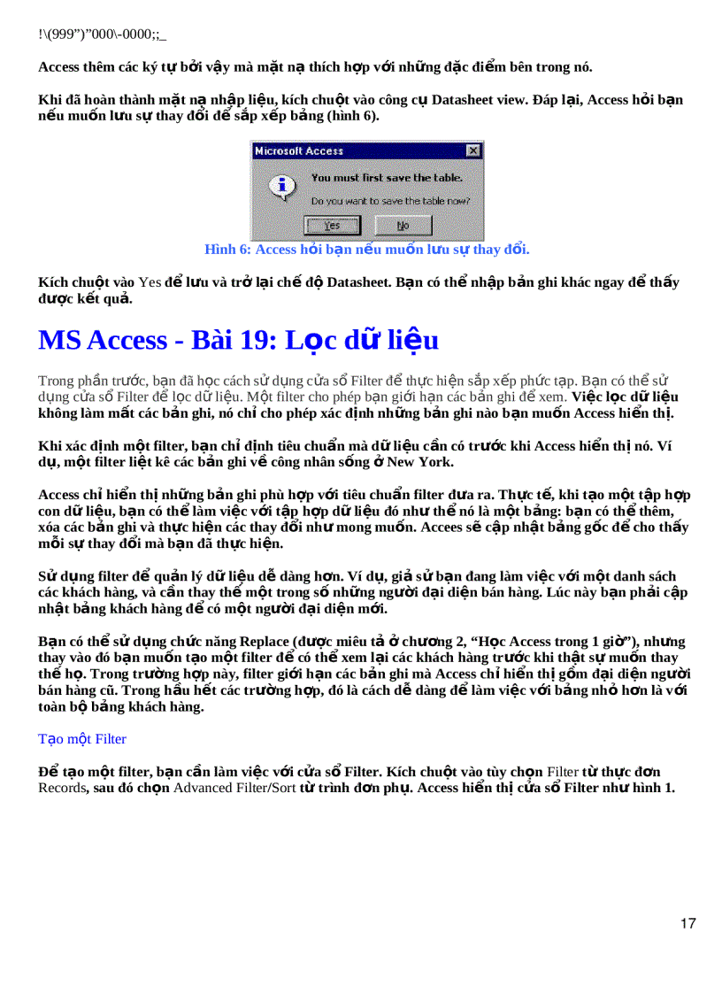 image for page Hoc access