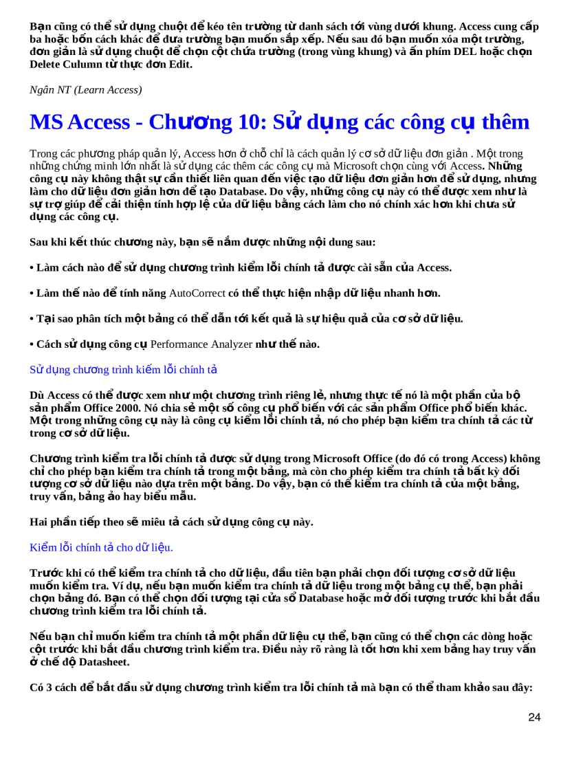 image for page Hoc access