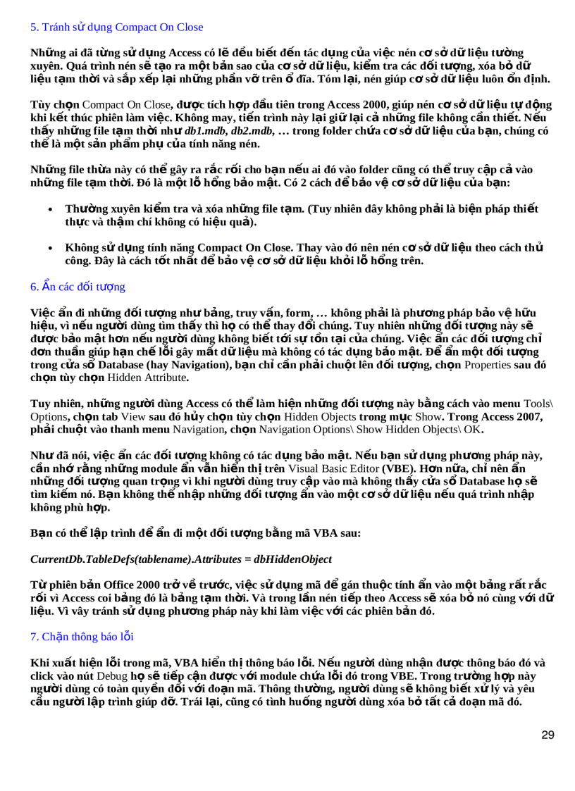 image for page Hoc access