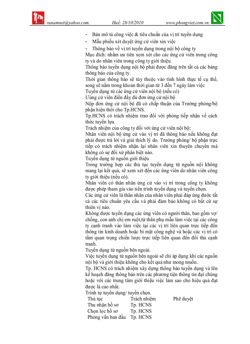 image for page Hướng dẫn biên soạn sổ tay quản lý nhân sự