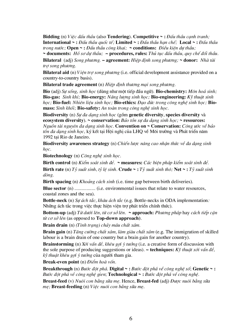 image for page Từ điển Anh Việt ngành Môi Trường