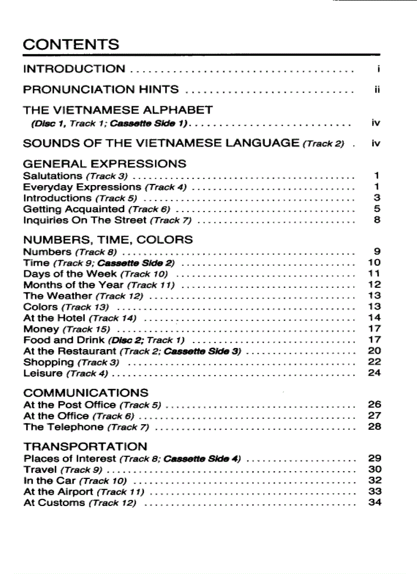 image for page Language 30 Vietnamese Sách Tự Học Tiéng Việt Dành Cho Người Anh Mỹ