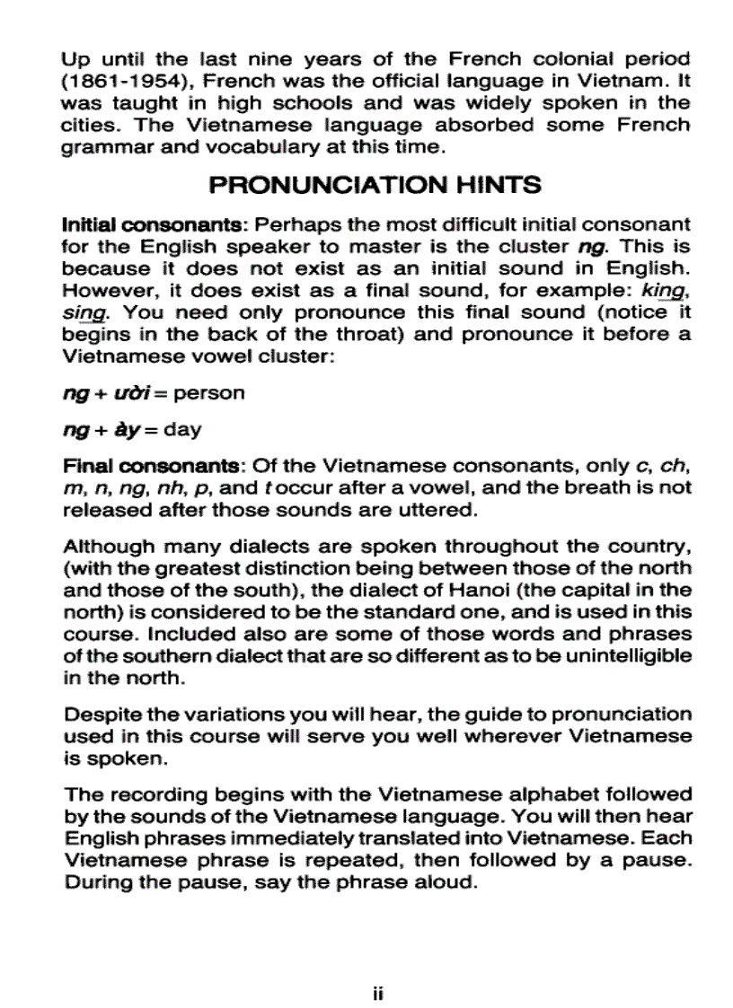 image for page Language 30 Vietnamese Sách Tự Học Tiéng Việt Dành Cho Người Anh Mỹ