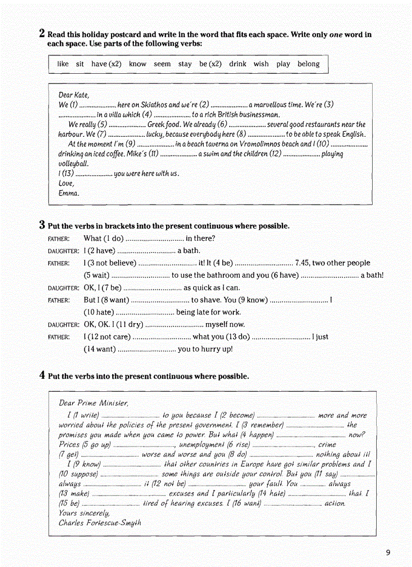 image for page Grammar Practice in Context