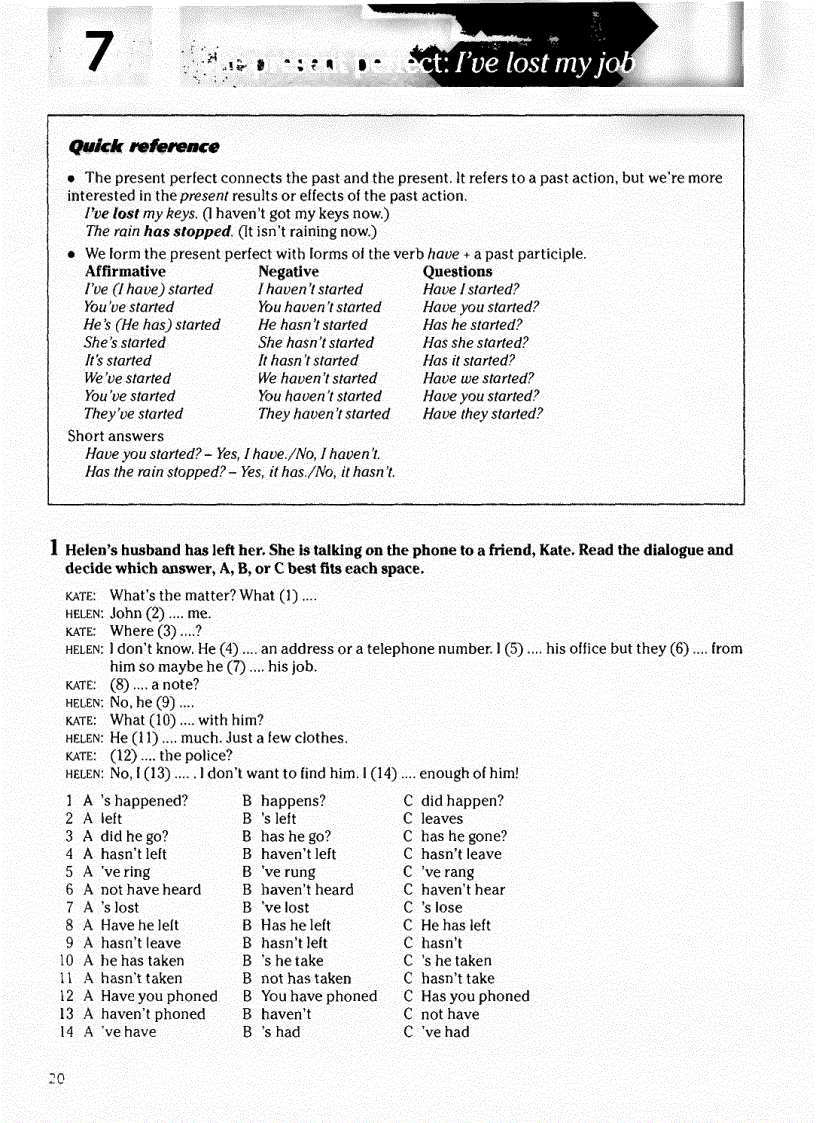 image for page Grammar Practice in Context