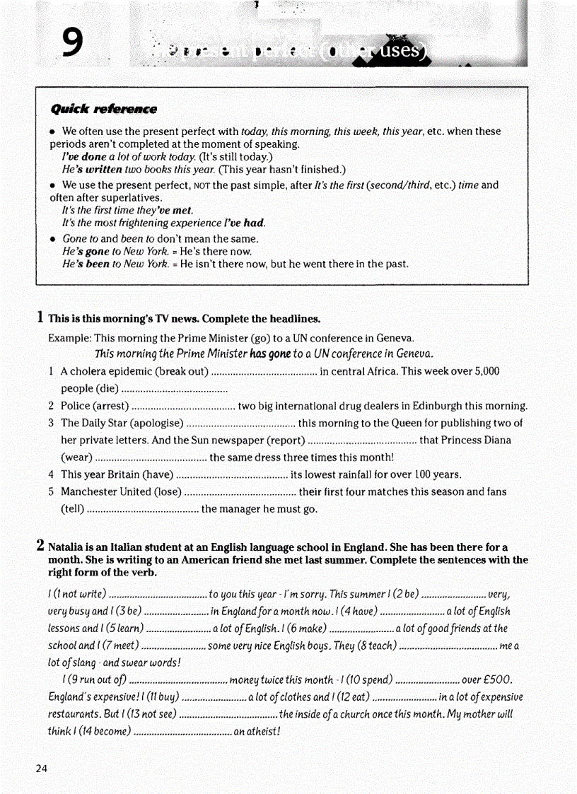 image for page Grammar Practice in Context