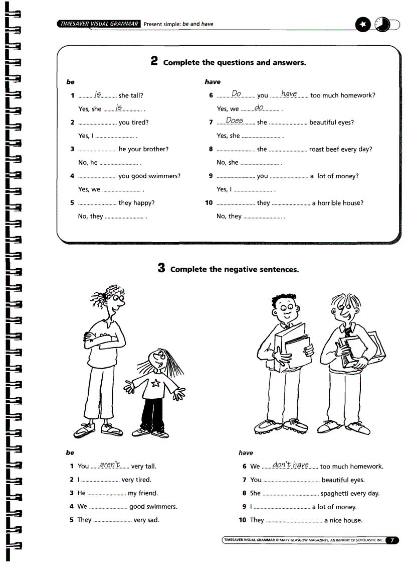 image for page TimeSaver Visual Grammar Elementary Intermediate