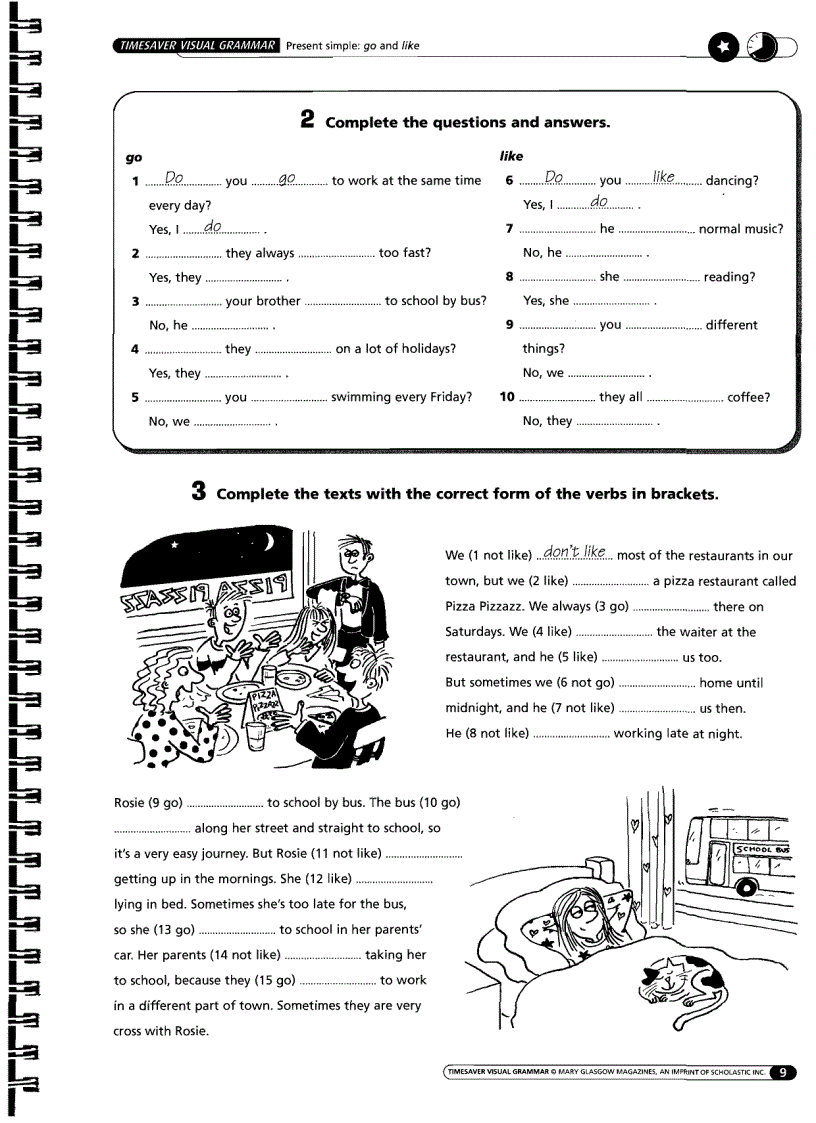 image for page TimeSaver Visual Grammar Elementary Intermediate