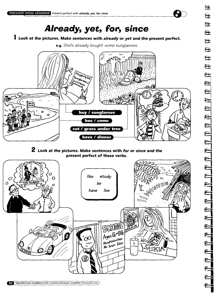 image for page TimeSaver Visual Grammar Elementary Intermediate