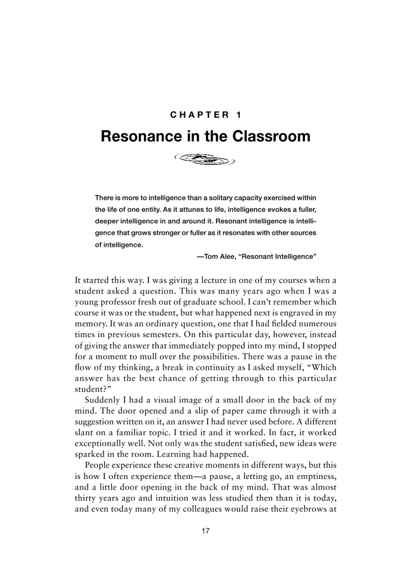 image for page The Living Classroom Teaching and Collective Consciousness