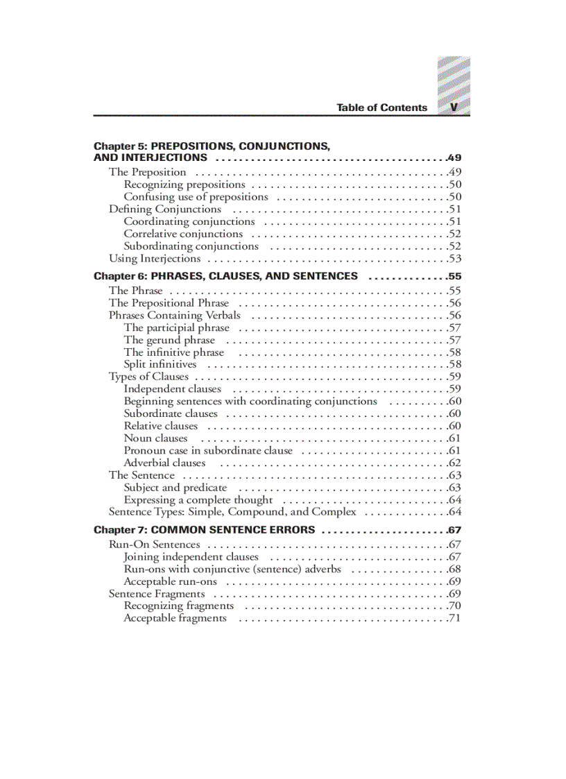 image for page Writing Grammar Usage and Style