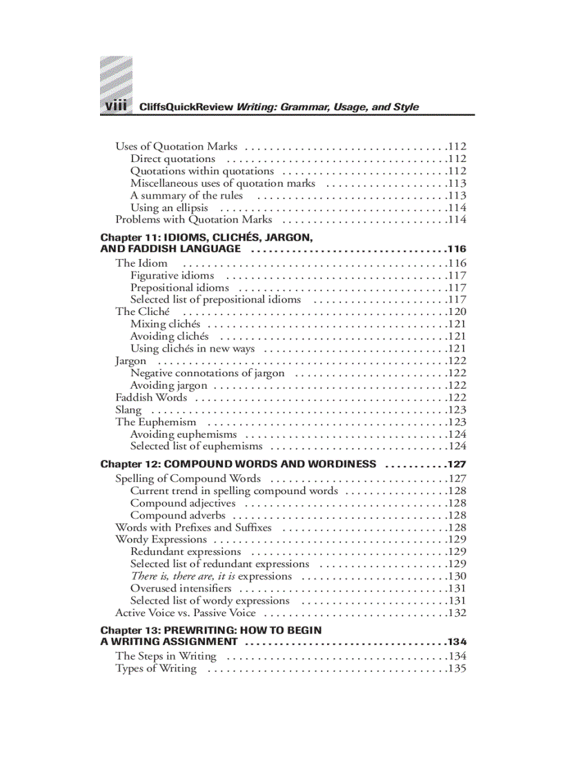 image for page Writing Grammar Usage and Style