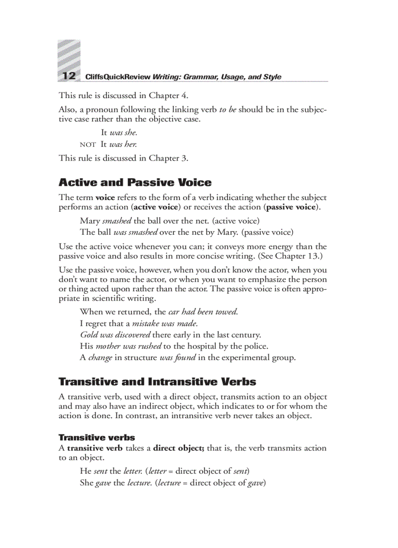 image for page Writing Grammar Usage and Style