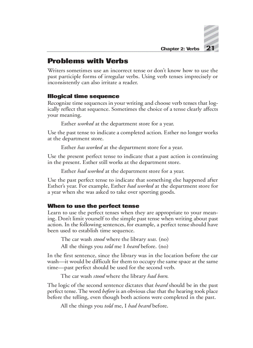 image for page Writing Grammar Usage and Style