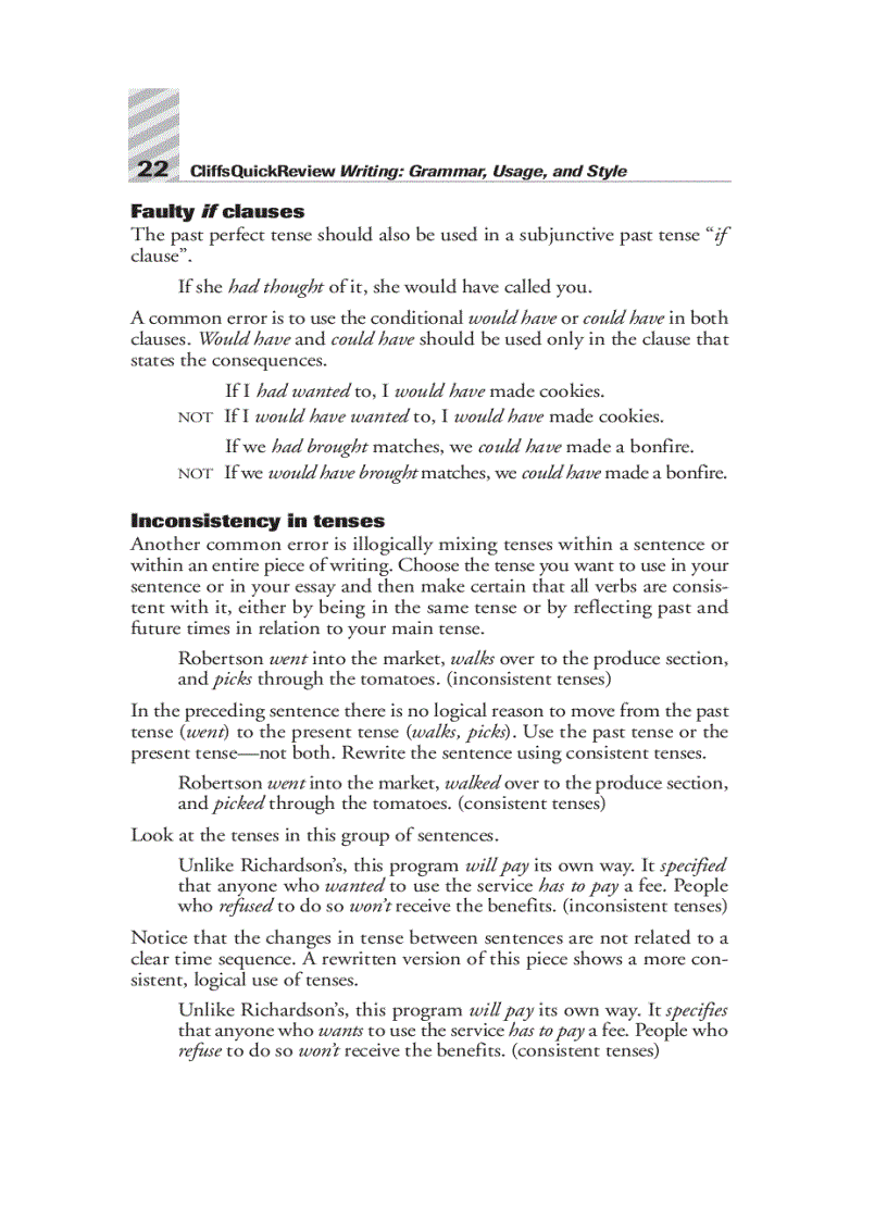 image for page Writing Grammar Usage and Style