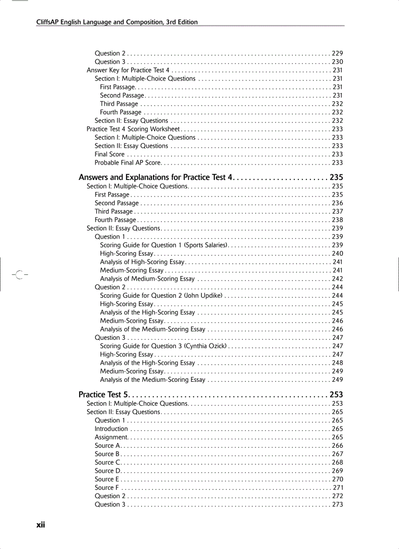 image for page AP English Language and Composition 3rd Edition