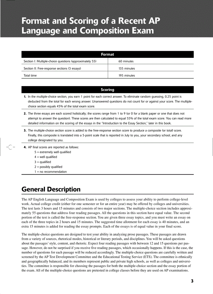 image for page AP English Language and Composition 3rd Edition