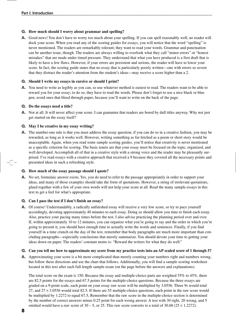 image for page AP English Language and Composition 3rd Edition