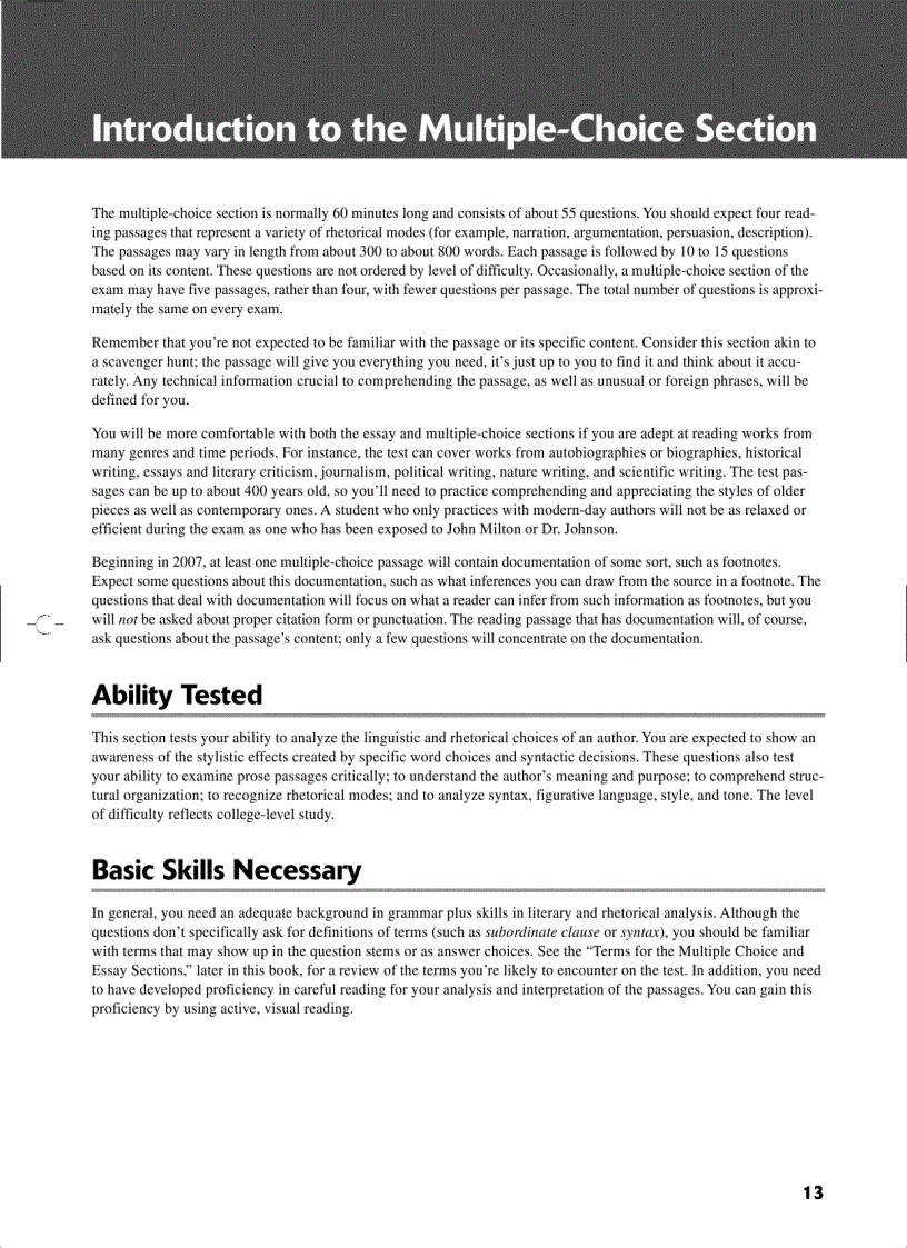 image for page AP English Language and Composition 3rd Edition