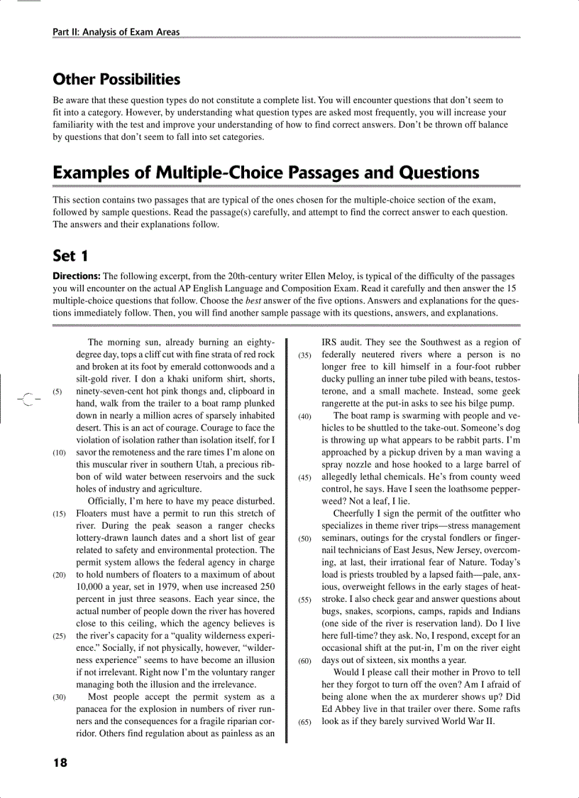 image for page AP English Language and Composition 3rd Edition