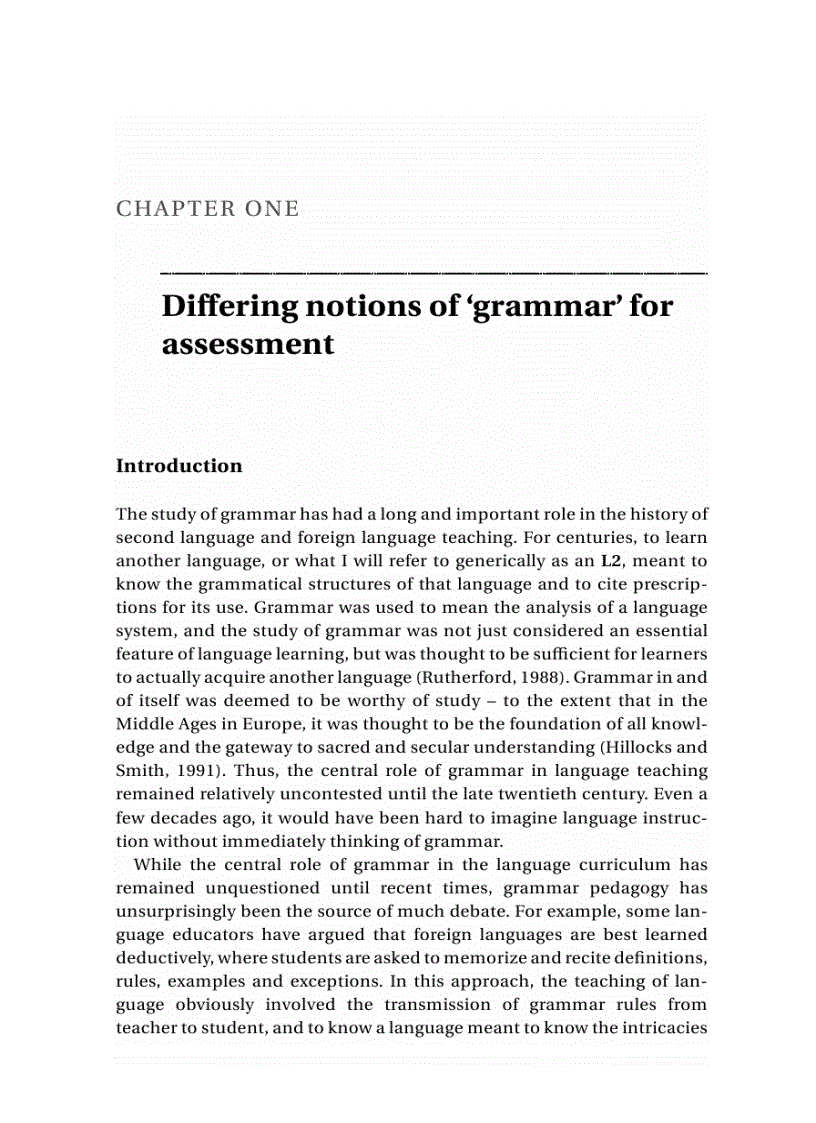 image for page Assessing Grammar