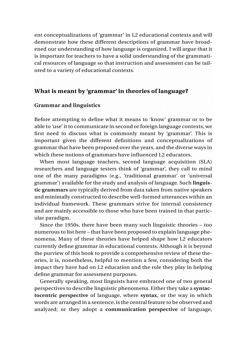 image for page Assessing Grammar