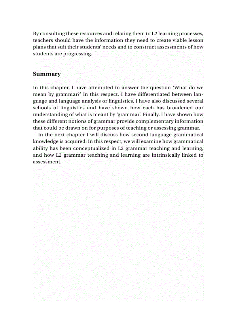 image for page Assessing Grammar