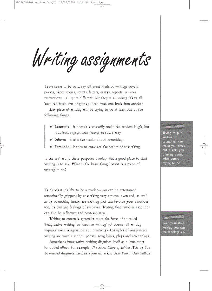 image for page Writing from Start to Finish a six step guide