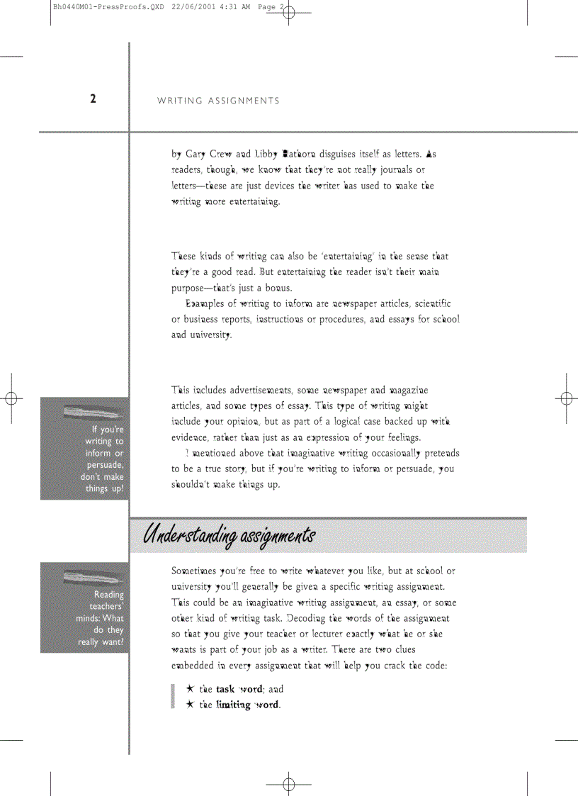 image for page Writing from Start to Finish a six step guide