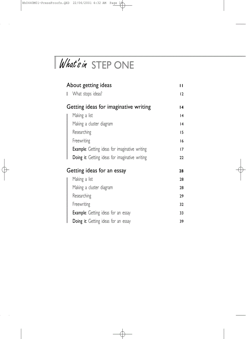 image for page Writing from Start to Finish a six step guide