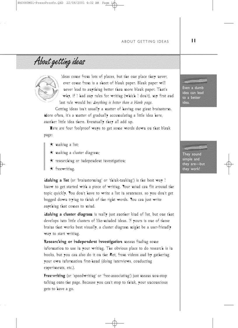 image for page Writing from Start to Finish a six step guide
