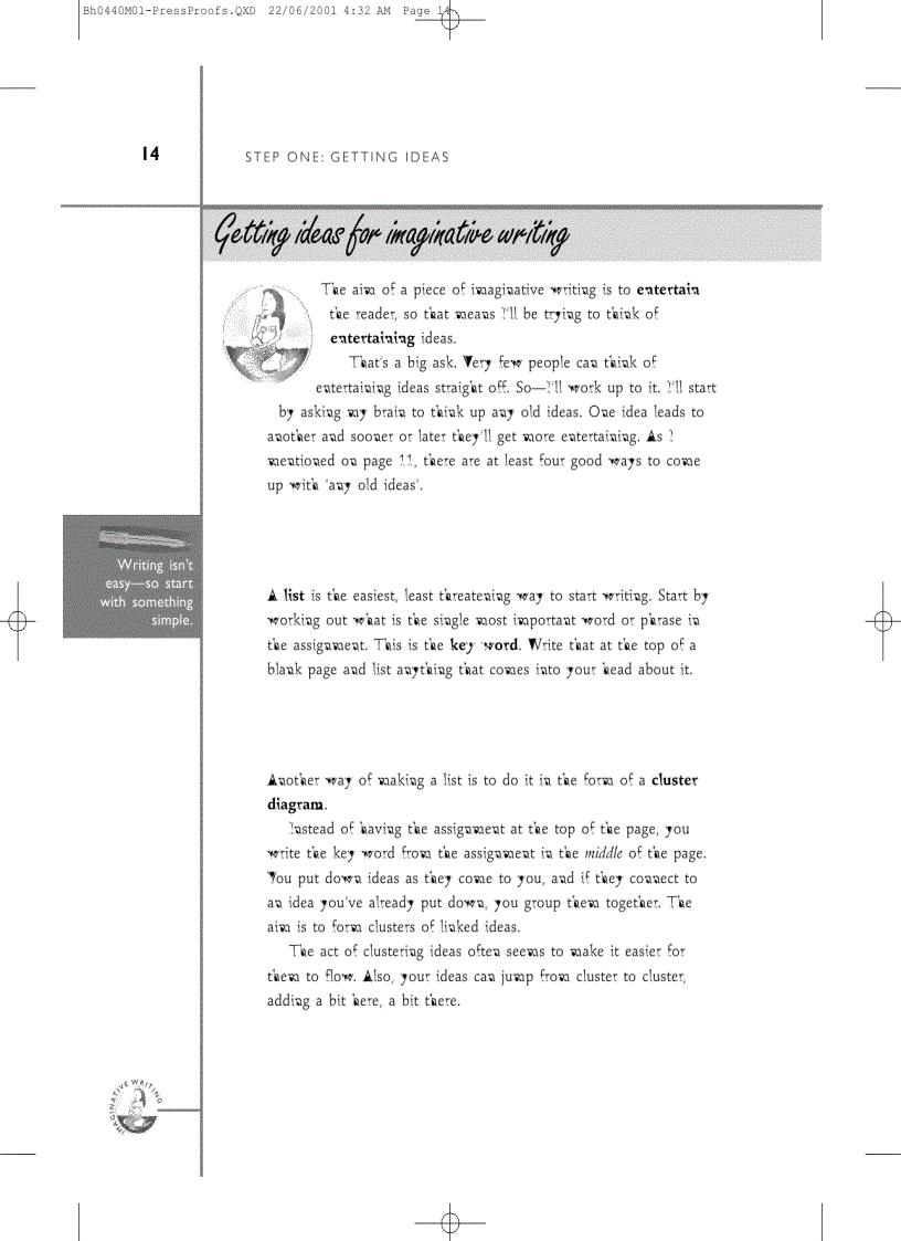 image for page Writing from Start to Finish a six step guide