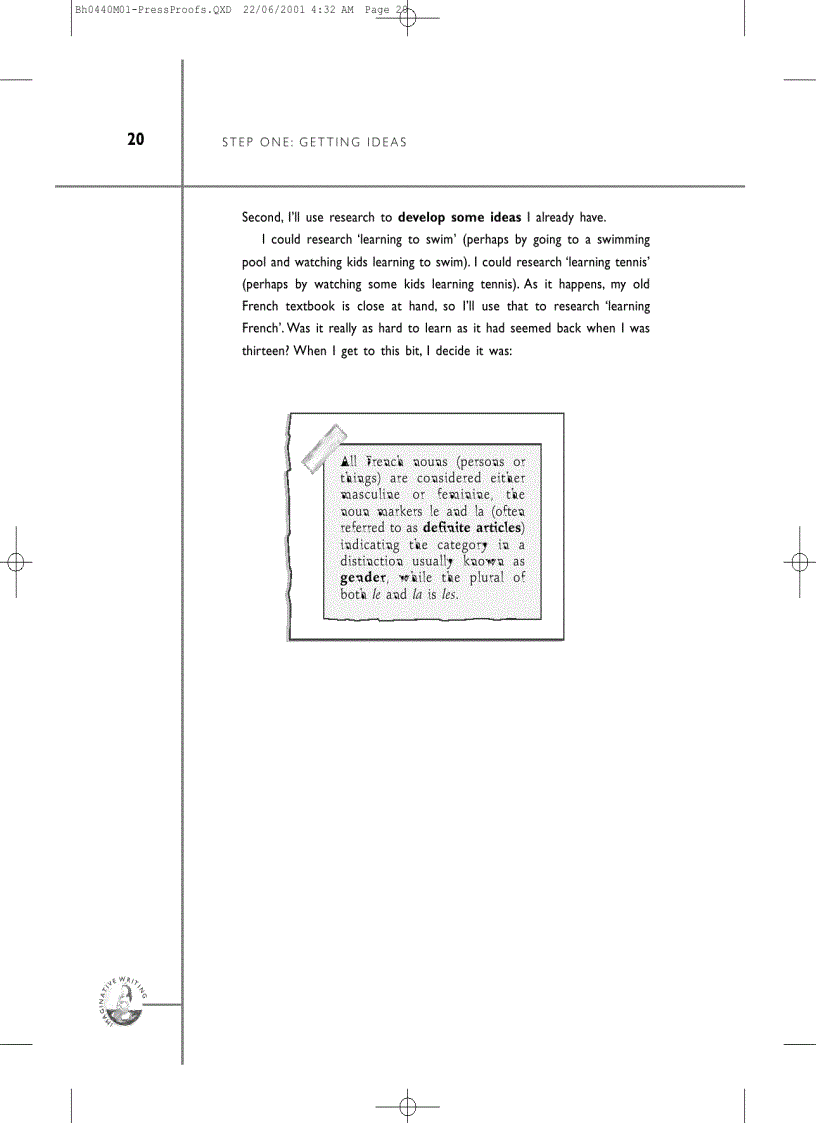 image for page Writing from Start to Finish a six step guide