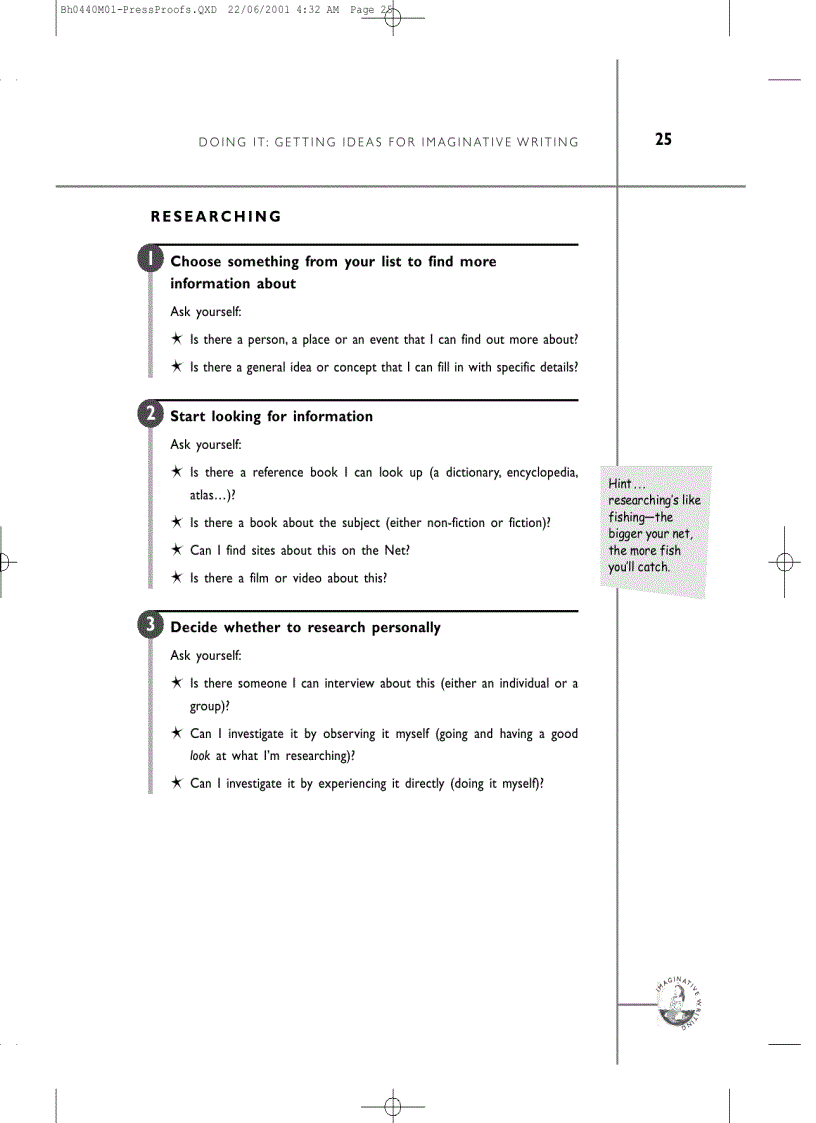 image for page Writing from Start to Finish a six step guide