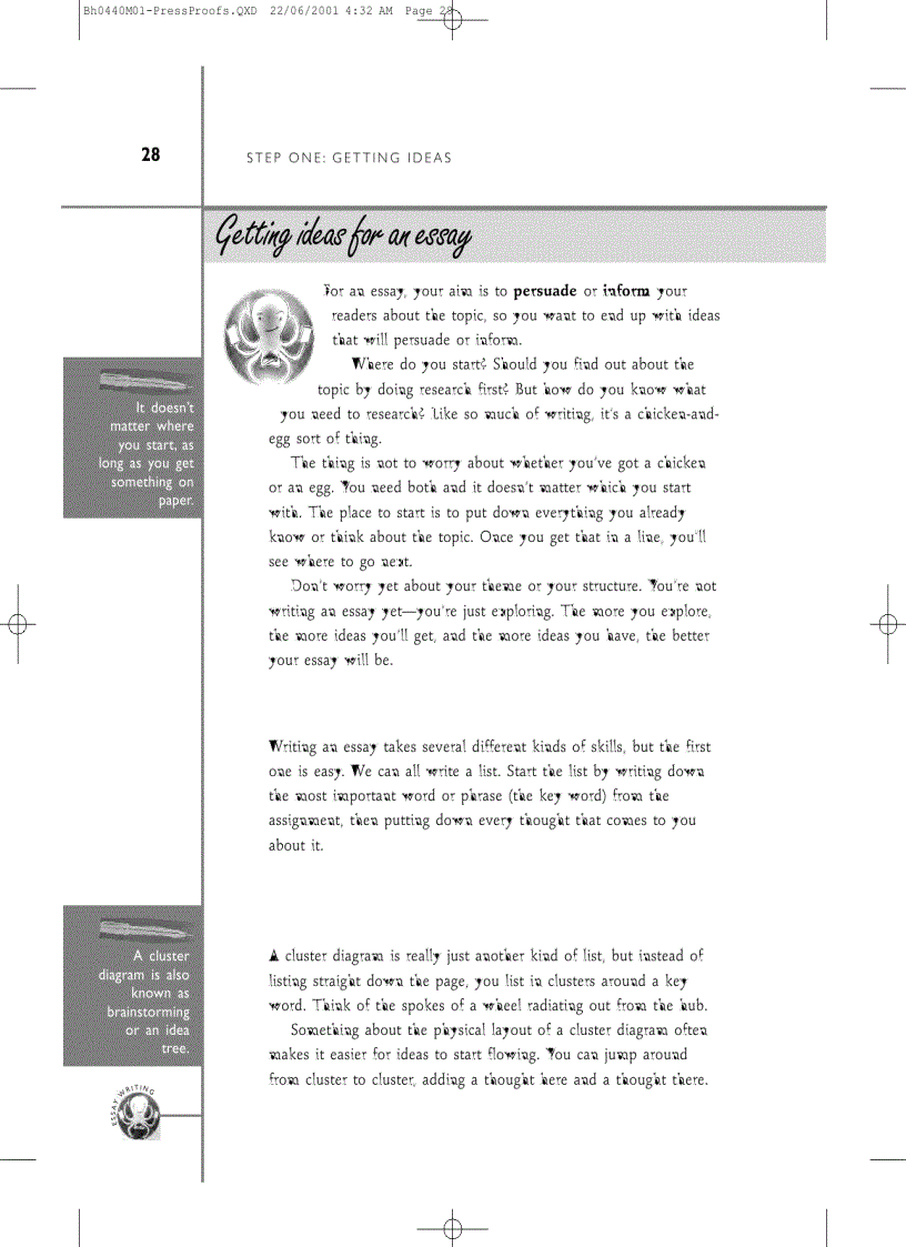 image for page Writing from Start to Finish a six step guide