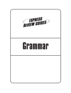 Express Review Guides Grammar